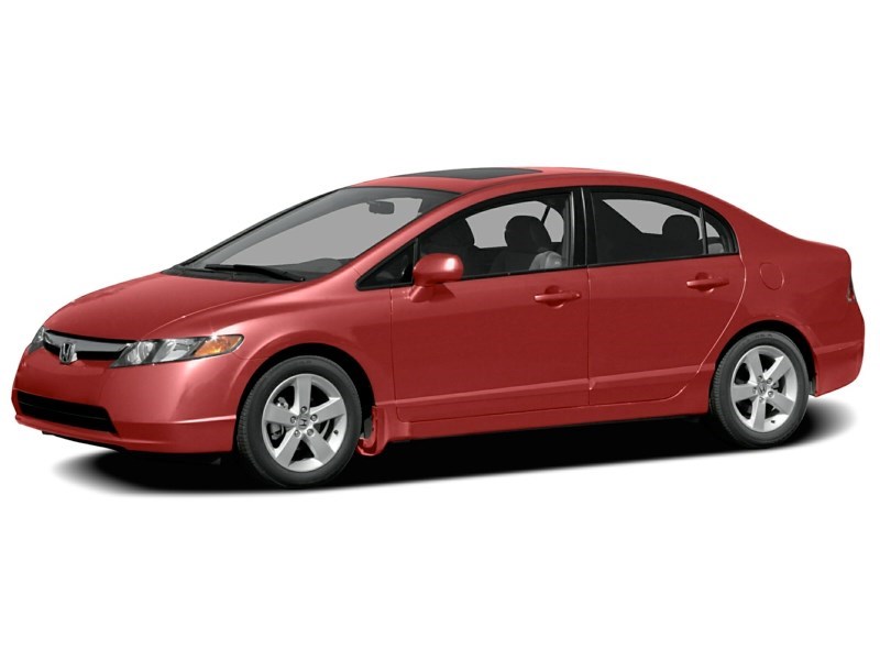 2006 Honda Civic 4dr DX-G Auto Tango Red Pearl  Shot 10