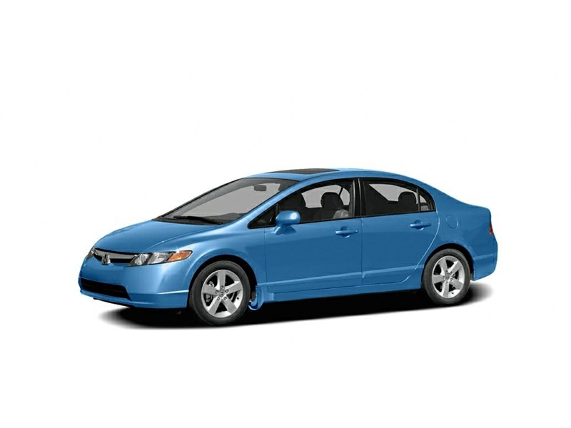 2006 Honda Civic 4dr DX-G Auto Fiji Blue Pearl  Shot 3
