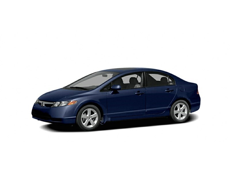 2006 Honda Civic 4dr DX-G Auto Royal Blue Pearl  Shot 7