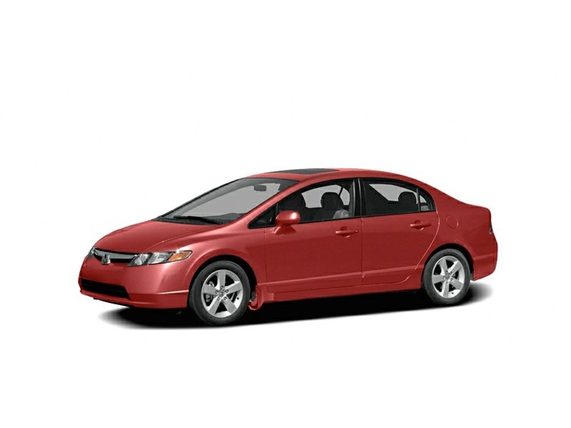 2006 Honda Civic 4dr DX-G Auto Tango Red Pearl  Shot 9