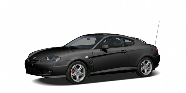 2006 Hyundai Tiburon Ebony Black [Black]