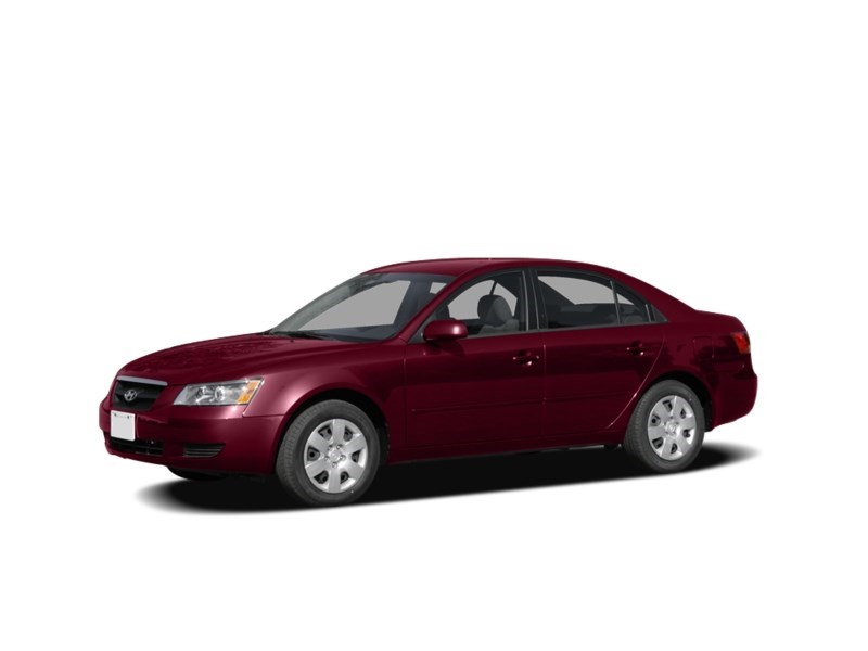 2007 Hyundai Sonata 4dr Sdn V6 Auto GL *Ltd Avail* Dark Red  Shot 3