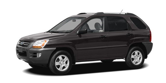 2007 Kia Sportage Black Cherry Metallic [Black]