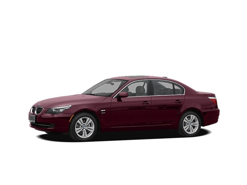2009 BMW 528 4dr Sdn 528i RWD Barbera Red Metallic  Shot 6