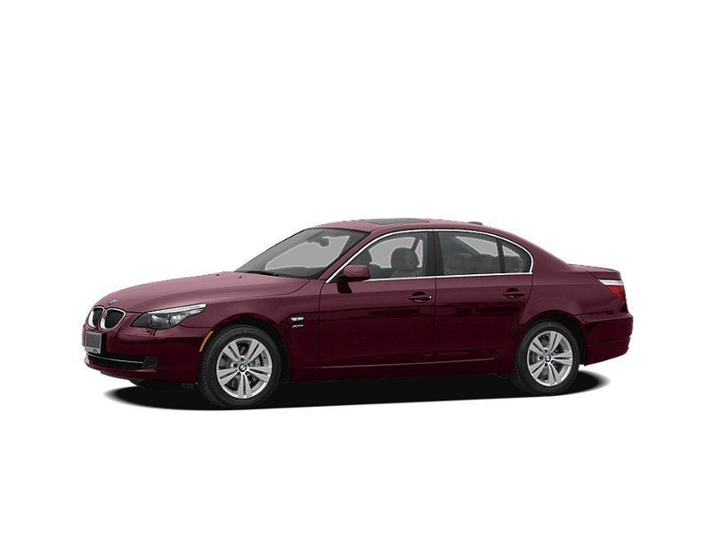 2009 BMW 528 4dr Sdn 528i RWD Barbera Red Metallic  Shot 6