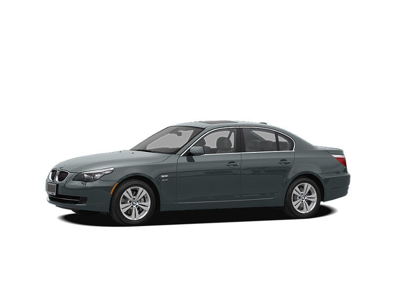 2009 BMW 528 4dr Sdn 528i RWD Space Grey Metallic  Shot 8