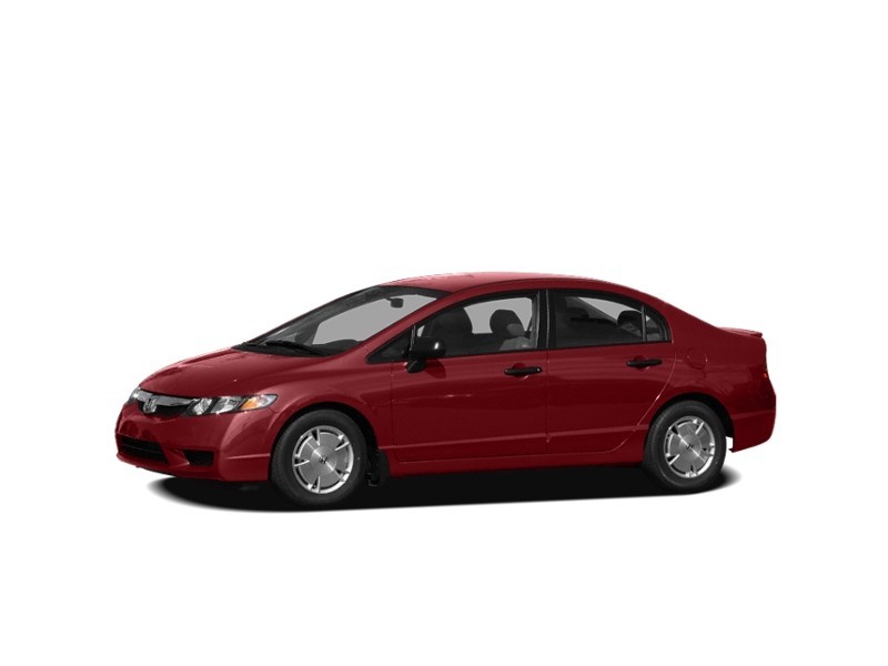 2009 Honda Civic 4dr Man Sport Tango Red Pearl  Shot 1