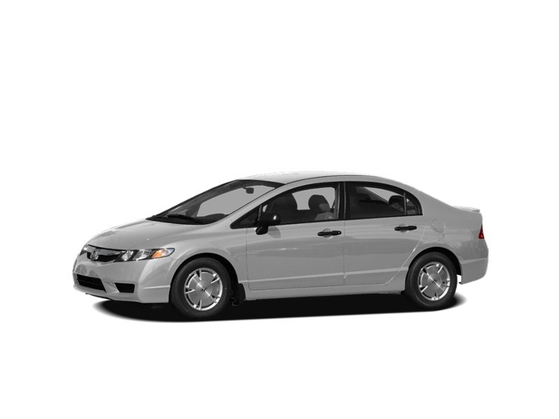 2009 Honda Civic 4dr Man Sport Alabaster Silver Metallic  Shot 3