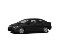 2009 Honda Civic 4dr Man EX-L Crystal Black Pearl  Shot 1