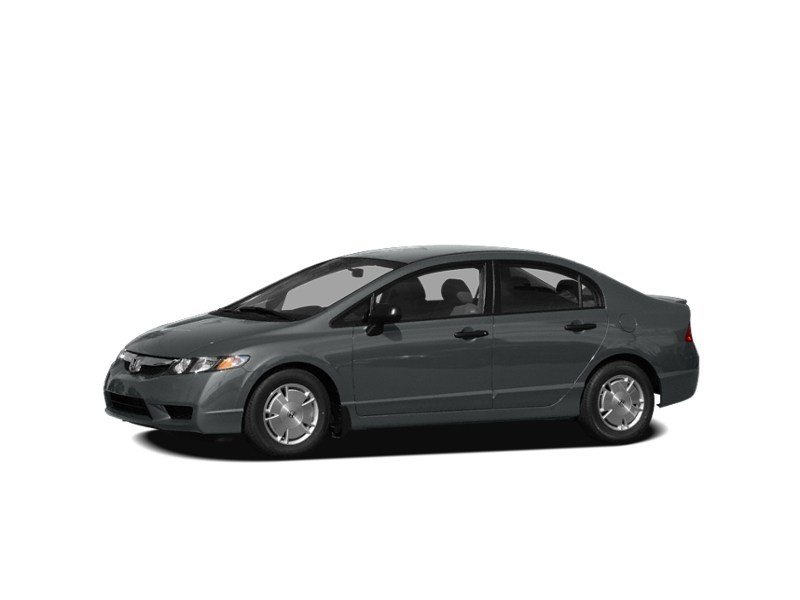 2009 Honda Civic 4dr Man Sport Polished Metal Metallic  Shot 9