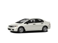 2009 Honda Civic 4dr Man Sport Taffeta White  Shot 11