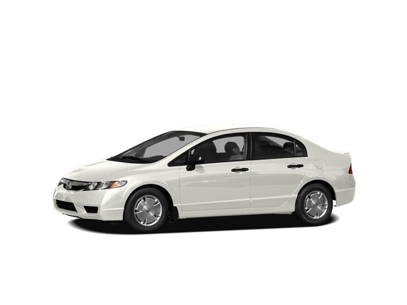 2009 Honda Civic 4dr Man Sport Taffeta White  Shot 11