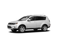 2009 Mitsubishi Outlander 4WD 4dr ES Diamond White Pearl  Shot 6