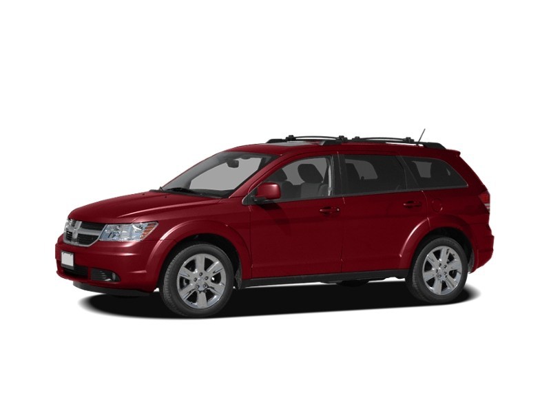 2010 Dodge Journey FWD 4dr SXT Inferno Red Crystal Pearlcoat  Shot 3