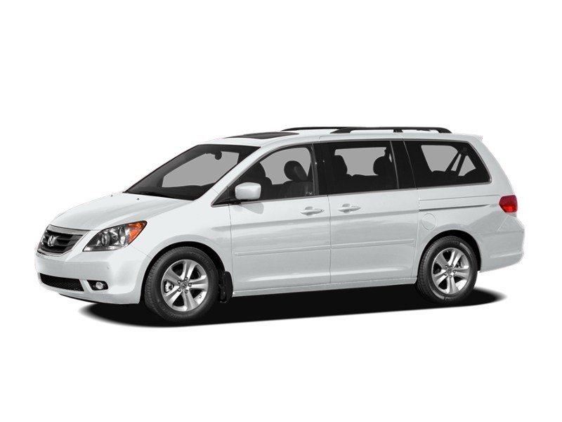 2010 Honda Odyssey 4dr Wgn Touring w/RES & Navi Taffeta White  Shot 1