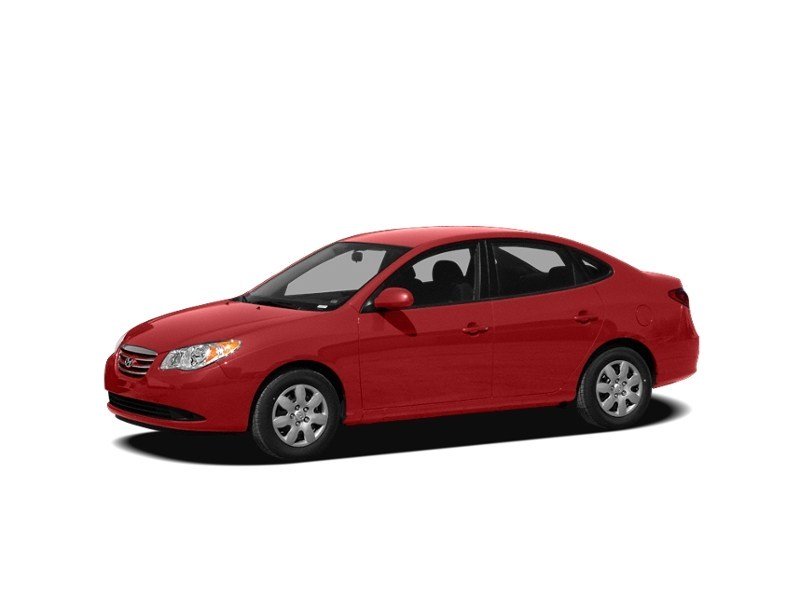 2010 Hyundai Elantra 4dr Sdn Auto GL Red Apple Pearl  Shot 1