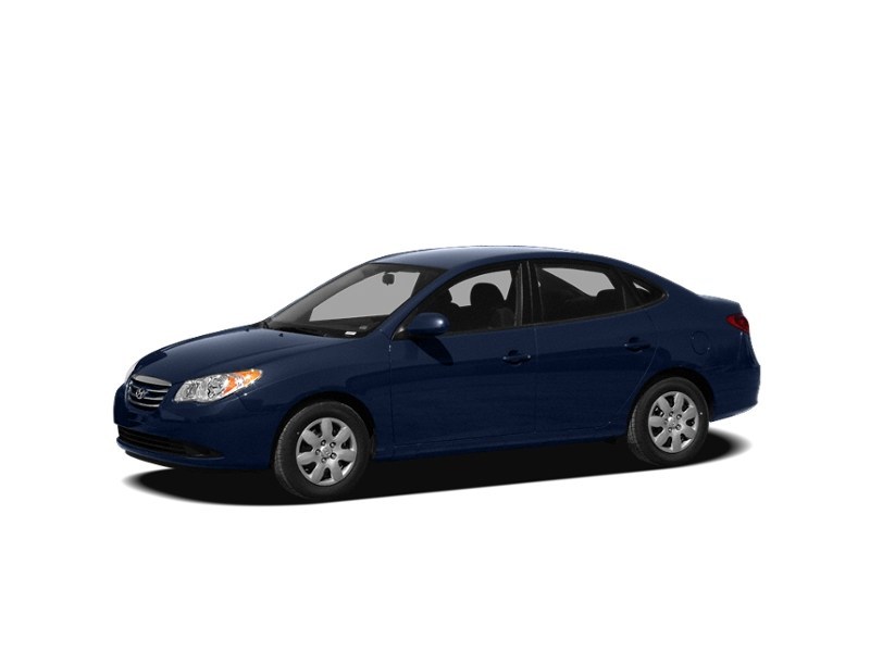 2010 Hyundai Elantra 4dr Sdn Auto GL Indigo Blue Pearl  Shot 3