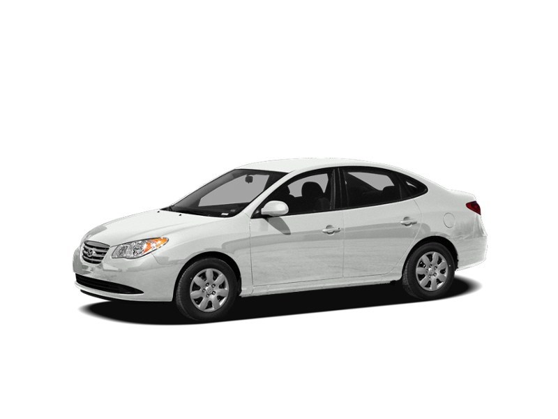 2010 Hyundai Elantra 4dr Sdn Auto GL Noble White  Shot 7