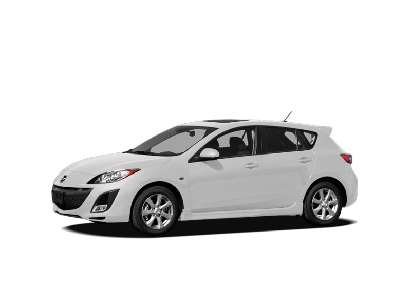 2010 Mazda Mazda3 Sport 4dr HB Sport Auto GX Crystal White Pearl  Shot 4