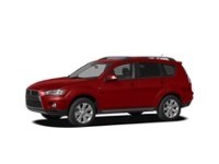 2010 Mitsubishi Outlander 2WD 4dr ES Rally Red Metallic  Shot 1