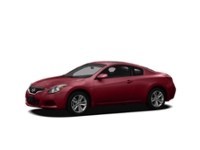 2010 Nissan Altima 2dr Cpe I4 CVT 2.5 S Matador Red  Shot 2