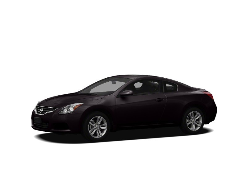 2010 Nissan Altima 2dr Cpe I4 CVT 2.5 S Crimson Black Metallic  Shot 3