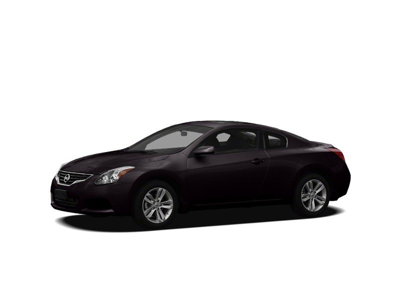 2010 Nissan Altima 2dr Cpe I4 CVT 2.5 S Crimson Black Metallic  Shot 3