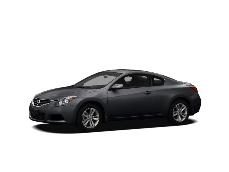 2010 Nissan Altima 2dr Cpe I4 CVT 2.5 S Niagara Grey Metallic  Shot 4