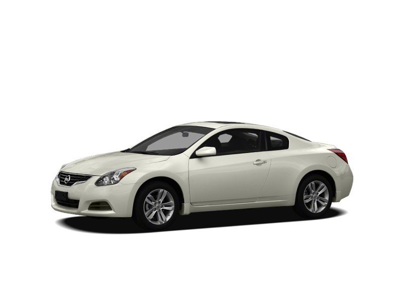 2010 Nissan Altima 2dr Cpe I4 CVT 2.5 S Satin White Pearl  Shot 6