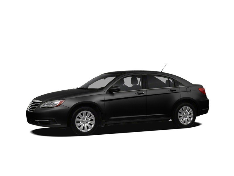 2011 Chrysler 200 4dr Sdn Touring Brilliant Black Crystal Pearlcoat  Shot 3
