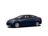 2011 Hyundai Elantra 4dr Sdn Auto GL Indigo Blue Pearl Mica  Shot 1