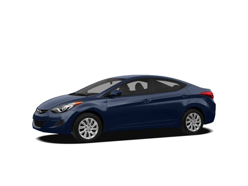 2011 Hyundai Elantra 4dr Sdn Auto GL Indigo Blue Pearl Mica  Shot 1