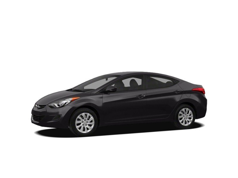 2011 Hyundai Elantra 4dr Sdn Auto GL Black Noir Pearl Metallic  Shot 5
