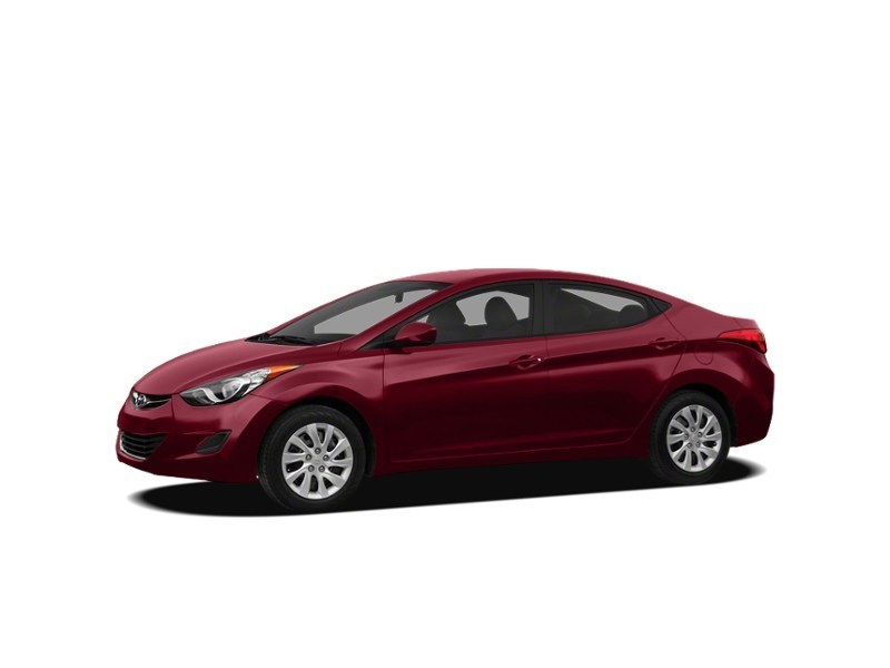2011 Hyundai Elantra 4dr Sdn Auto GL Venetian Red Metallic  Shot 7