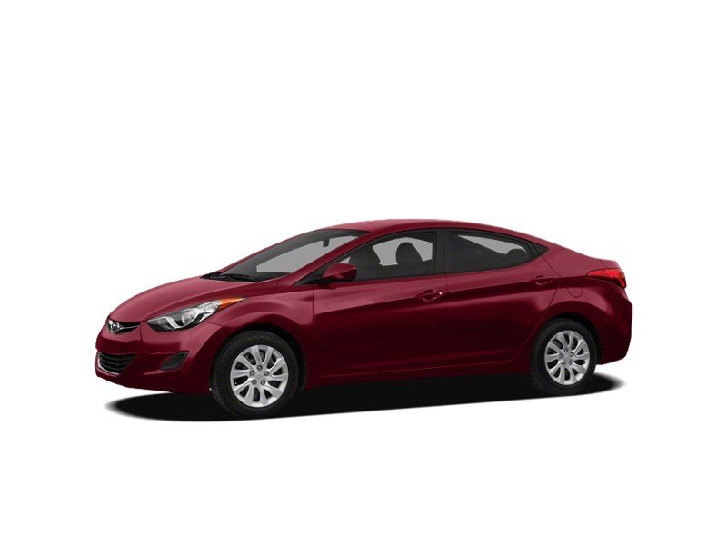 2011 Hyundai Elantra 4dr Sdn Auto GL Venetian Red Metallic  Shot 1