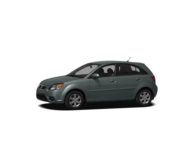 2011 Kia Rio5 5dr HB Man Rio5 EX Olive Grey Metallic  Shot 4