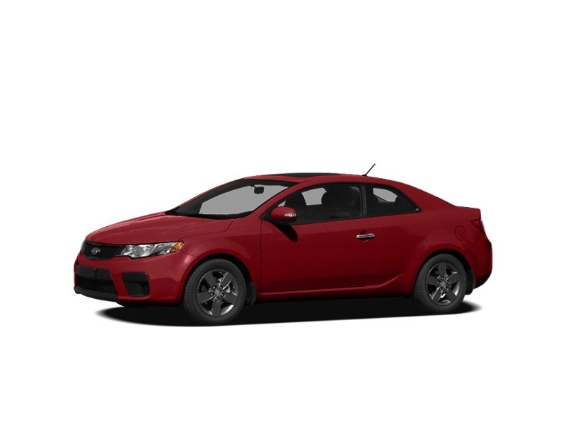 2011 Kia Forte Koup 2dr Cpe Auto SX Spicy Red Metallic  Shot 6