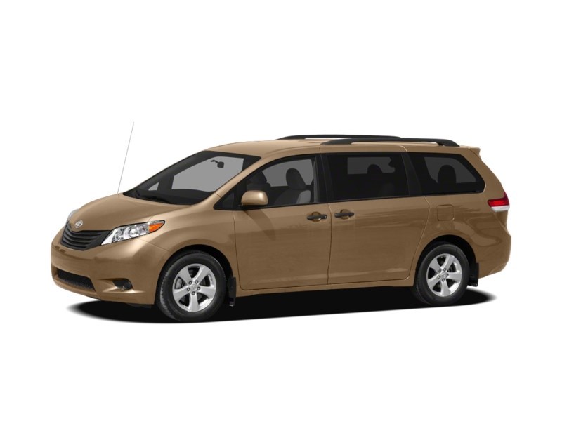 2011 Toyota Sienna 5dr V6 7-Pass FWD Sandy Beach Metallic  Shot 4