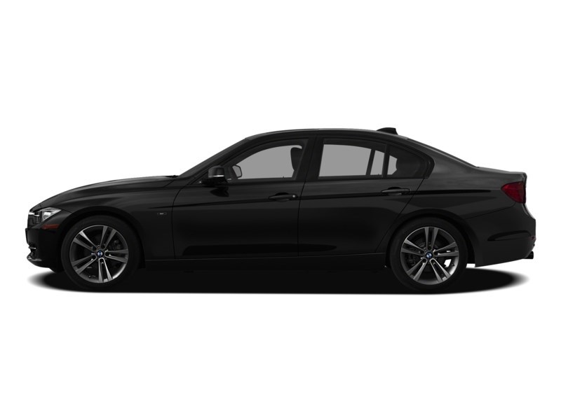 2013 BMW 320 4dr Sdn 320i xDrive AWD Black Sapphire Metallic  Shot 3