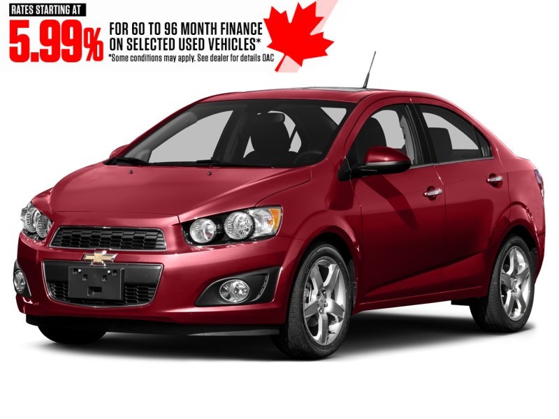 2012 Chevrolet Sonic 4dr Sdn LS Crystal Red Tintcoat  Shot 1
