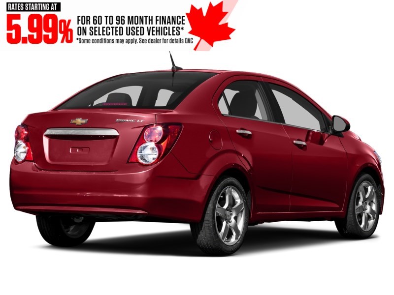 2012 Chevrolet Sonic 4dr Sdn LS Crystal Red Tintcoat  Shot 6