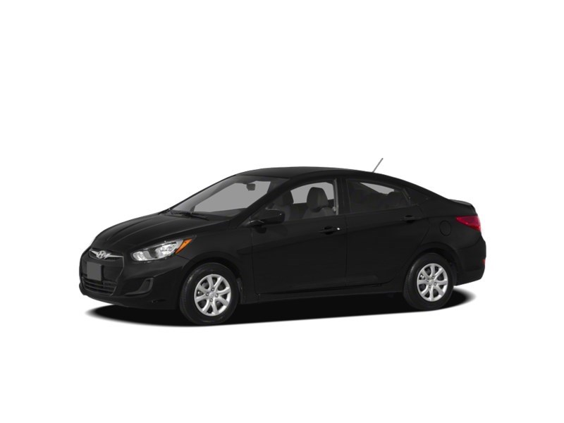 2012 Hyundai Accent 4dr Sdn Man GL Ultra Black Pearl  Shot 1