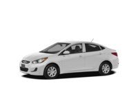 2012 Hyundai Accent 4dr Sdn Auto GLS Century White  Shot 3