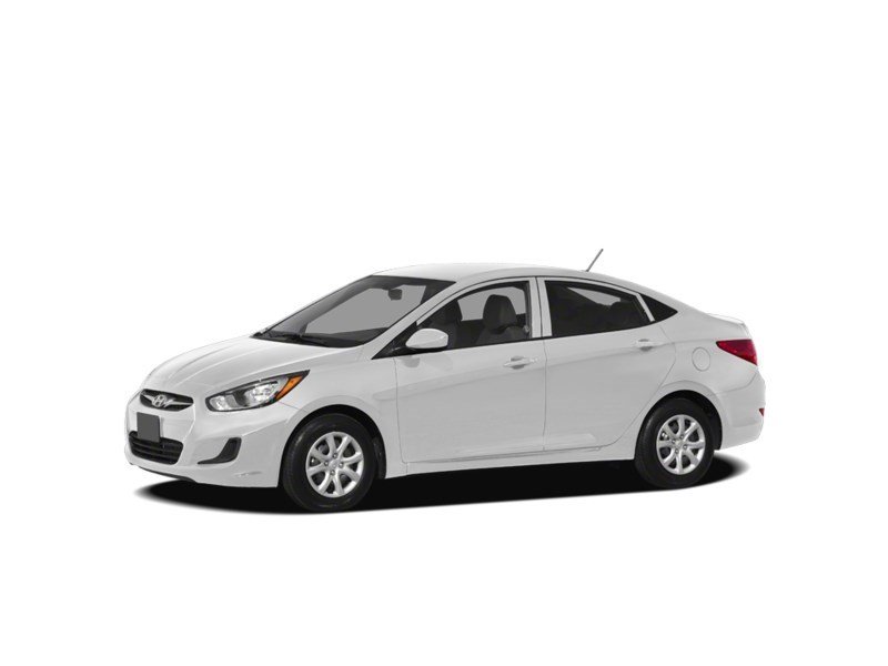 2012 Hyundai Accent 4dr Sdn Auto GLS Century White  Shot 3