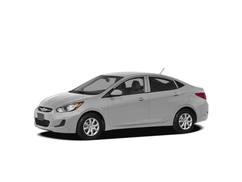 2012 Hyundai Accent 4dr Sdn Auto GLS Ironman Silver Metallic  Shot 4