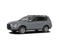 2012 Mitsubishi Outlander 4WD 4dr ES Cool Silver Metallic  Shot 2