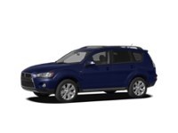 2012 Mitsubishi Outlander 4WD 4dr ES Cosmic Blue Metallic  Shot 4
