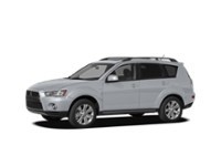 2012 Mitsubishi Outlander 4WD 4dr ES Diamond White Pearl  Shot 6