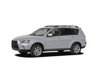 2012 Mitsubishi Outlander 4WD 4dr ES Diamond White Pearl  Shot 6