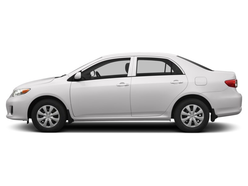 2012 Toyota Corolla 4dr Sdn Auto CE Alpine White  Shot 35